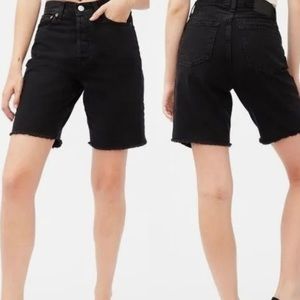 AERO 90s High Rise Black Cutoff Shorts size 10